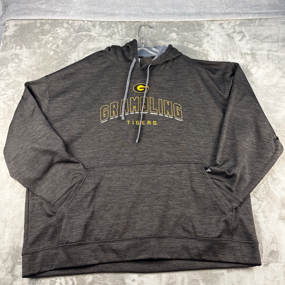 Russell Hoodie Mens 3XL Grambling State Tigers Charcoal Grey Performance EUC